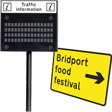 Bridport Event Signage